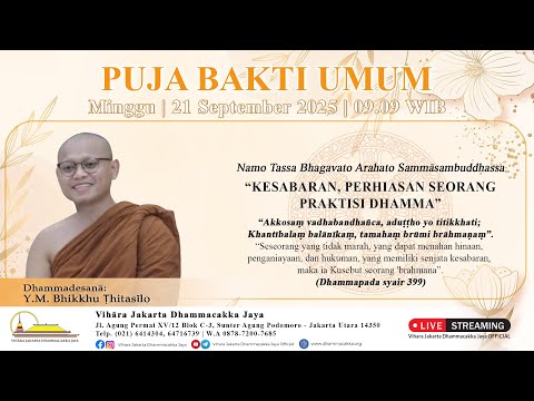  Kesabaran, Perhiasan Seorang Praktisi Dhamma